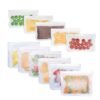 Gallon Size FDA Food Grade PEVA Food Bag Reusable Leakproof Freezer Snack Sandwich Food Storage Bags 3