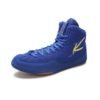 Wholesale make your own sambo sport blue red wrestling shoes for men 3
