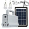 Portable mini solar power lighting system kits for home with bluetooth music speaker solarenergie systems 2 in 1 3