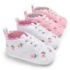 Japanese style cute flower infant boys and girls sneaker toddler shoes 3