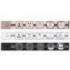 Universal multi smart office desk power track system electric socket outlet / electric track for multi electrical sockets 3