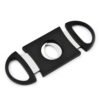 Super Sharp cigar knife double finger stretch plastic Stainless Steel Travel double blades Cigar Cutter 3