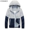 Hot Sell Jacket Men Woman Keep Warm 2018 Spring Autumn Fashion Jacket Hooded Casual Jackets Male Coat Thin Coat Outwear Couple 3