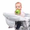 2-in-1 Infant Shopping Cart Cover High Chair Cover for Baby 3