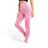 Gym Fitness Sport Wears Women Wholesale Pink Leggings Seamless Yoga Pants Running High Waisted Seamless Leggings For Women 3