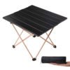 50% off Ultralight Compact Folding Outdoor Camping Aluminum Table with Carry Bag 3