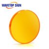 WaveTopSign China PVD ZnSe Dia.12 18 19 20 25mm Co2 Laser Focus Lens FL38.1 50.8 63.5 76.2 101.6 127mm 3