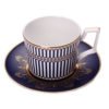 Bone china gold rim coffee sets modern Turkish Arabic porcelain coffee cup 3