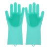 Cleaning bathroom glove brush and Kitchen Product Magic Silicone Glove 3