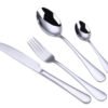 Luxury Wedding Silver Stainless Steel Steak knife Fork spoon 24 piece/16 piece flatware cutlery set with gift box 3