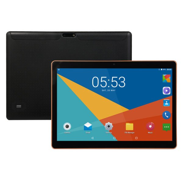 KT107 10.1 Inch 4G-LTE Tablet Android 8.0 Bluetooth PC 8+128GB Dual SIM with GPS Black US plug 2