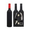Wholesale 5 Piece Wine Bottle Shaped Opener Set Accessory Kit Wine Bottle Set 3