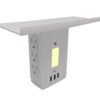 socket shelf-6 port surge protector wall outlet 3 USB ports with night light 3