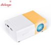 Salange YG300 Mini Pocket Cheap Projector for Kids Early Learning VS YG300 320*240p Support 1080p 500 Lumens Video Projecteur 3
