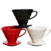 Ceramic Coffee Dripper Engine V60 Style Coffee Drip Filter Cup Coffee Filter Pour Over Dripper 3