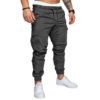 Man wholesale sweatpants gym jogger cargo custom baggy joggers custom design logo jogging trousers blank plain work workwear 3