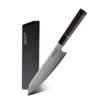 8 Inch Japanese Sushi Knife Handmade Damascus VG10 Gyuto Knife Japanese Kiritsuke Kitchen Knife with Sheath 3