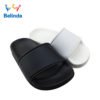 Fashion Blank White Slide Sandal PVC Slipper Kids Shoes Wholesale 3