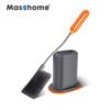 Masthome TRP soft easy brush and holder price silicone head plastic cleaning toilet brush 3