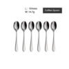 Custom Logo 6-Piece Demitasse Espresso Spoon 4 Inches Ritual Stainless Steel Espresso Mini Coffee Spoons Set 3