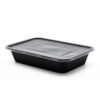 Take Away 650ml Clear Microwave Injection PP Plastic Bento Salad Food Disposable Lunch box with lid 3