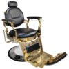 DTY high quality black and gold belmont barber chair china for sale malaysia and ebay 3