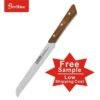 Best Seller 8 Inch High Quality Wood Handle Kitchen Serrated Bread Slicer Knife 3