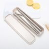 High quality straight bent metal straws reusable stainless steel straws 3