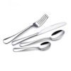 amazon 2018 titanium coating stainless steel silver cutlery sets restaurant silverware set 3