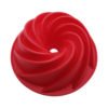 Custom Giant Big Silicone Spiral Cake Moulds Round Sparial Silicone Baking Cake Molds BPA Free Silicone Bundt Pan 3