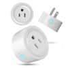 2018 Hot Sale Electrical Home Remote Control Wireless Mini Socket Work With Google Home Alexa US Wifi Smart Plug 3