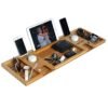 Wholesale Extendable Bathtub Caddy Natural Bamboo Bathtub Tray 3