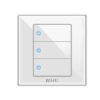 click button led indicator wall lights switch 3gang 1way for home 3