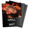 customized fireproof charcoal ptfe non-stick bbq grill mat cooking sheet oven liner 3