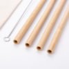 Wooden drinking wholesale bamboo straws with factory price 3