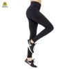 Custom logo fitness legging high quality workout nylon spandex gym leggings 3