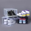 THREE LEAF 5689 wholesale custom acrylic drop front for shoe transparent storage boxes bins 3