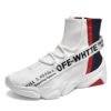 Off special sale code trainers sports shoes men white sock sneakers 3