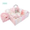 High quality children indoor play yard kids folding fence baby plastic safety playpen with slide swing toys 3