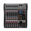 Wholesale Professional 6 Channel Audio Mixing Console Bluetooth with USB Mixers 3