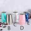 10oz Stainless Steel Tumblers with Sippy Lids double Wall Vacuum insulated Sippy Cups Portable Wine Water Mugs 3