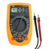 Big LCD Digital DT-33D High Quality Voltage Current Ohm Tester Detector Meter Multimeter with Protect Backlight Buzzer 3