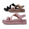 Open Toe Platform Female Summer Shoes Flat Sandals For Women Ladies 3