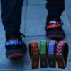 USB Rechargeable Led Magic Shoe Clip Light Text Message Scrolling Shoe Clip 3