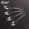 Wholesale high quality safety material mini disposable plastic yogurt spoon 3
