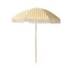 advertising outdoor wind resistant tassels custom beach umbrella wholesale 3
