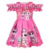 Baby Dresses Summer Cute Elegant Dress Kids Party Christmas Costumes Children Clothes Princess Lol Girls Dress 3