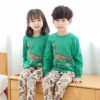 4-15Years New Styles Kids PJS Cotton Dinosaurs Pyjamas Children Boy Girl Sleepwear Nightwear Cartoon Kids Pajamas 3