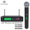 GAW-SLX4 High Quality Diversity receiver UHF wireless microphone 3