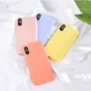 Anti-stain waterproof Anti-shock Liquid Silicone Phone Case for Iphone 6/7/8/plus/xr/xs/max mobile 3
